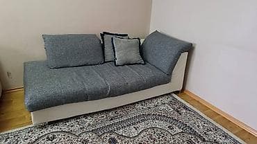 диван 3000: Раскладной диван, Б/у — 4