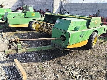 преес подборщик: Пресс-подборщик John Deere 346 (тракторный, с ВОМ) 2 штук - Тип — 5