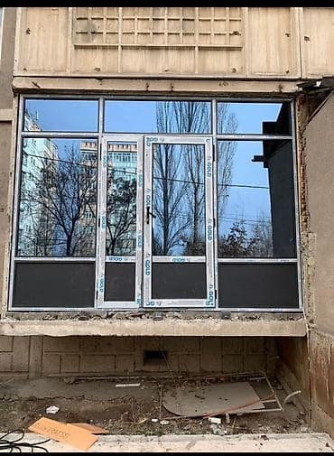 Окна на заказ: Алюминиевое окно на заказ, Тип окна: Витражные, Декоративные особенности: Другие особенности, Платная установка, В рассрочку — 3