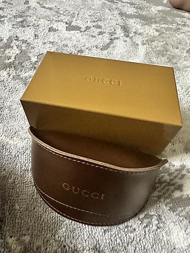 очки мужской: Солнцезащитные очки очки, Gucci, Унисекс, Кошачий глаз, Линзы градиентные, Новый — 2