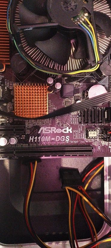 Материнская плата для ПК, Б/у, ASRock, LGA1151, Micro-ATX