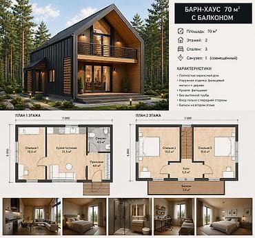 цена модульного дома под ключ: Строительство каркасных домов, а-фрейм, барн-хаус и бань. Беседки — 3