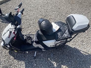 псп балон: Электроскутер HOLDERA (белый/чёрный) с комплектом туристического — 5