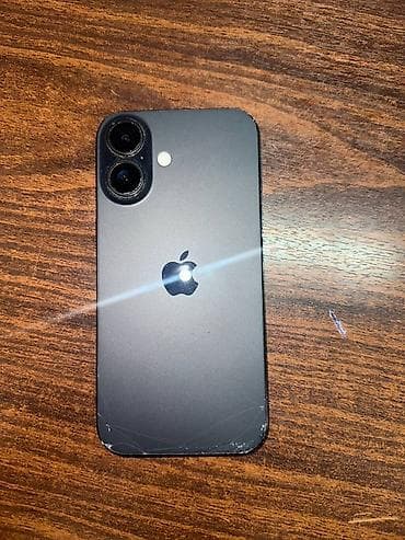 galaxy z fold: IPhone 16, Б/у, 128 ГБ, Midnight, 98 % — 2