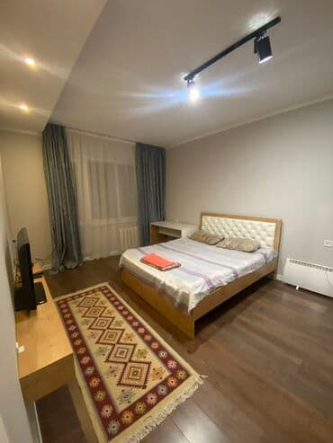 посуточная квартира ош отзывы: 1 комната, Душевая кабина, Постельное белье, Круглосуточное заселение — 1