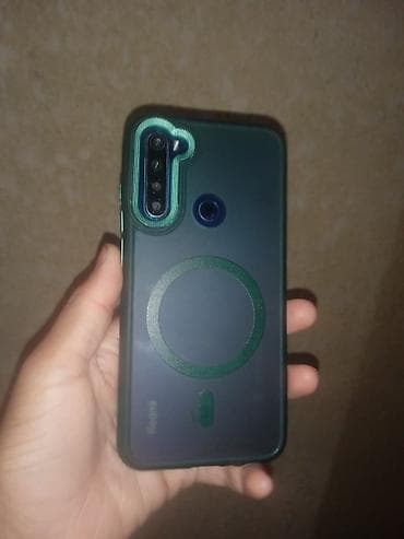 Техника и электроника: Redmi, Redmi Note 8, Б/у, 64 ГБ, цвет - Зеленый — 1