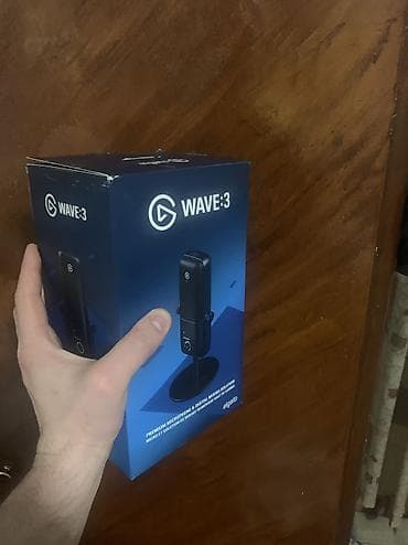 кел кел: USB-микрофон Elgato Wave:3 Состояние идеал, есть коробка Пишите на — 2