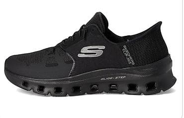 черные босоножки: Мужские кроссовки, 39.5, Skechers, Новый, цвет - Черный — 2