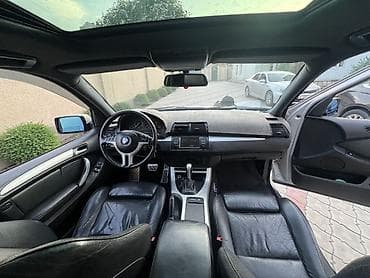 кожа салон: BMW X5 (E53) — интерьер и оснащение - Просторный кожаный салон — 5