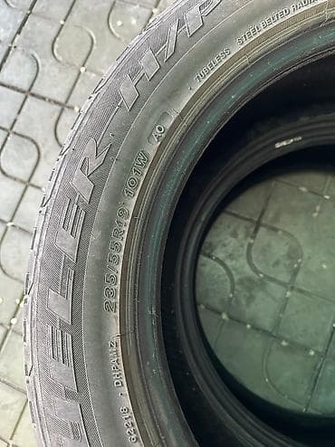 шини 23555 r19: Шины 235 / 55 / R 19, Лето, Б/у, Комплект, Внедорожные (АТ/МТ), Германия, Pirelli — 4