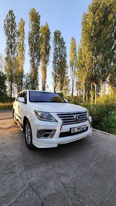 Унаа: Lexus LX: 2012 г., Автомат, Жол тандабас — 6