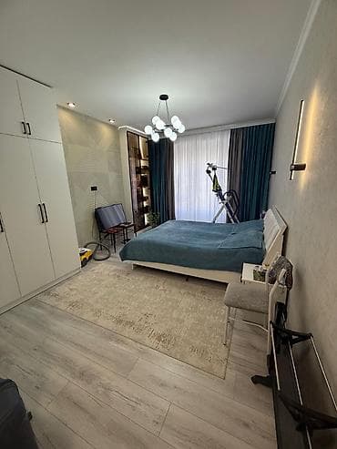 Недвижимость: 3 комнаты, 100 м², Джал мкр (в т.ч. Верхний, Нижний, Средний) Элитка, 14 этаж, Евроремонт — 10