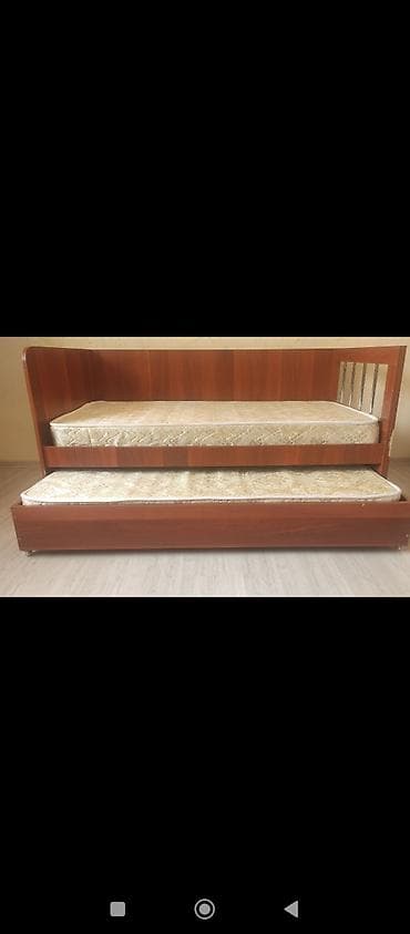 Тамактандыруучу отургучтар: Детская выдвижная кровать с двумя спальными местами - Конструкция — 2