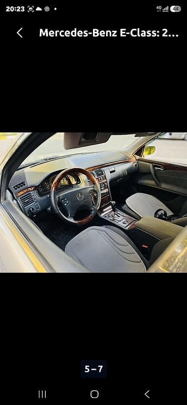 byd e9: Mercedes-Benz E-Class: 2000 г., 2.6 л, Автомат, Бензин, Седан — 3