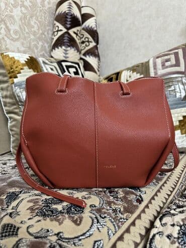 набор украшений: Классическая сумка, Материал: Натуральная кожа, Женские, Новый — 1