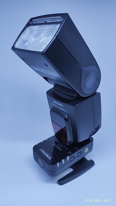 Вспышка Yongnuo Speedlite YN568EX III + радиосинхронизатор Yongnuo at lalafo.kg Вспышка Yongnuo Speedlite YN568EX III + радиосинхронизатор Yongnuo