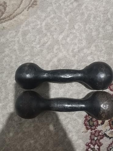 Гантели: Продам гантели пара СССР, по 2 кг — 1