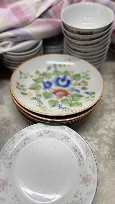 посуды наборы: Набор столовой посуды (фарфор/керамика), классические столовые и — 4