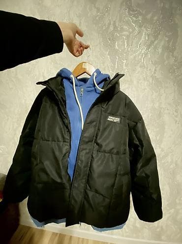 купить куртку юникло: Пуховик, Короткая модель, С капюшоном, M, Все размеры — 1