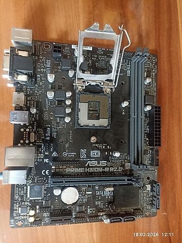 amazfit gts 2: Материнская плата, Б/у, Asus, LGA1151 v2, Micro-ATX, Для ПК — 5