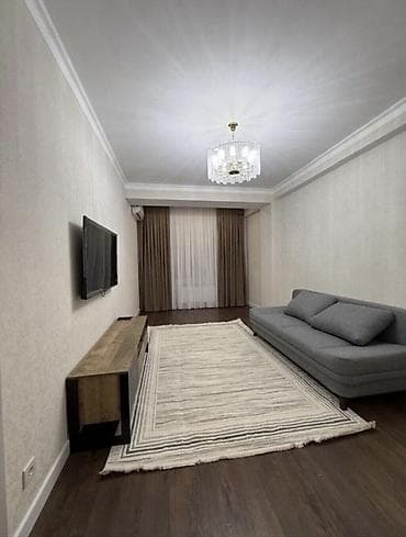 квартиры в районе ахунбаева: 2 комнаты, 66 м², Элитка, 7 этаж, Дизайнерский ремонт — 3
