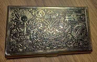 картридер для паспорта бишкек: Визитница, цвет - Золотой, Б/у, Унисекс — 2