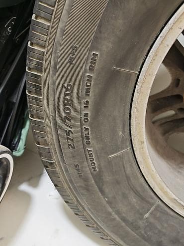 r16 mekab: Колеса в сборе 275 / 70 / R 16, Всесезонная, Б/у, 1 шт, Внедорожные (АТ/МТ), Литые, отверстий - 6 — 4