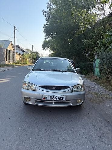 kia pegas: Hyundai Accent: 2000 г., 1.5 л, Механика, Бензин, Хэтчбэк — 9