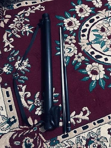 Электротранспорт: Бильярдный кий разборный с чехлом-тубусом. Комплектация: - Кий из — 2