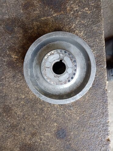 Шкивы, ролики: Шкив Subaru 2005 г., Б/у, Оригинал, Япония — 3