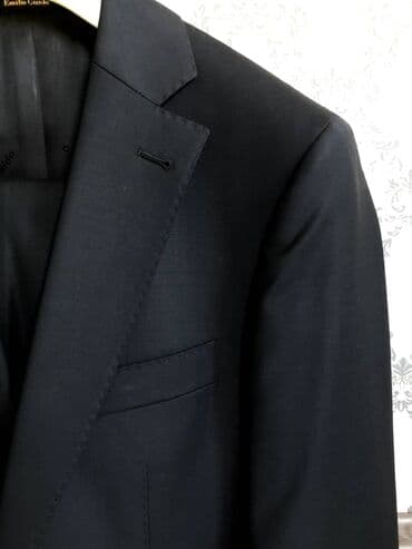 прокат мужских костюмов [возьми на прокат] бишкек фото: Продаю фирменный костюм вместе с брюками Цвет: чёрный Размер: 48 рост — 5
