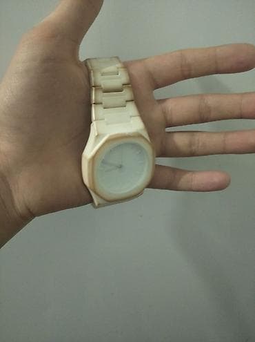 Мусулман сааттары: Наручные часы с круглым циферблатом и браслетом под керамику/пластик в lalafo.kg да — 1 Мусулман сааттары: Наручные часы с круглым циферблатом и браслетом под керамику/пластик в — 1