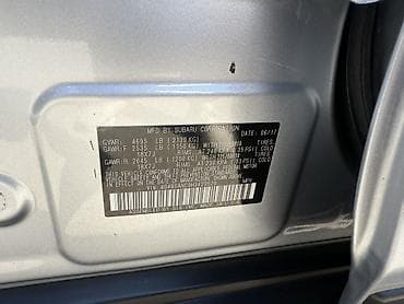 есть вложение: Subaru Outback: 2017 г., 2.5 л, Автомат, Бензин, Кроссовер — 10