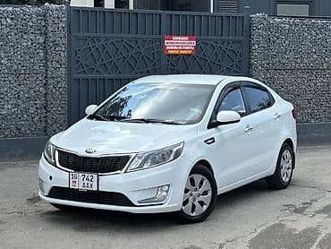 Kia Rio: 2013 г., 1.6 л, Механика, Бензин, Седан at lalafo.kg Kia Rio: 2013 г., 1.6 л, Механика, Бензин, Седан