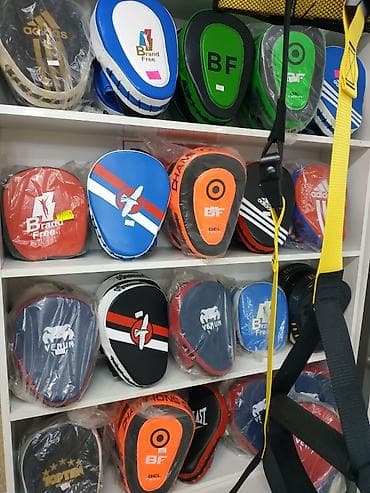 Перчатки: Лапа Боксерские лапы Хлопушки Ракетки в спортивном магазине — 1