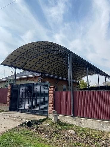 Навес, Арочный, Металл, Профнастил