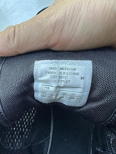 Личные вещи: Мужские кроссовки, 37, Nike, Б/у, цвет - Черный, Самовывоз — 6