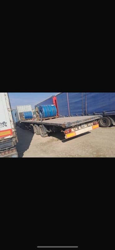 ось на прицеп: Прицеп, Krone, Контейнеровоз — 2