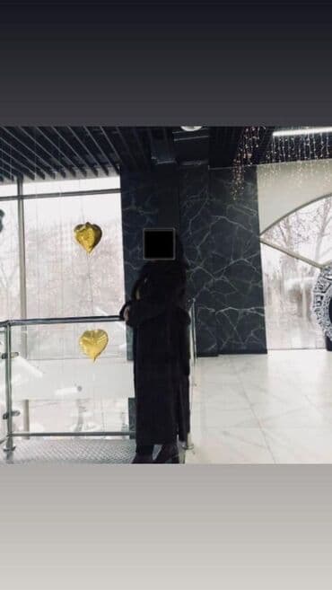 вечерние бордовые платья: Шуба, Норка, Длинная модель — 3