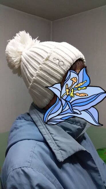 кошельки бишкек: Шапки чёрная и белая, б/у, хорошее состояние. По 100 сом каждая — 1