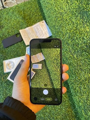 hk 9 pro: IPhone 13, Б/у, 128 ГБ, Midnight, Защитное стекло, Чехол, Кабель, 75 % — 7