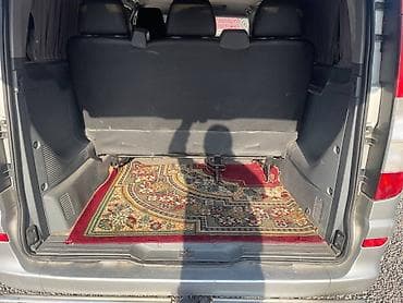 fit 2004: Mercedes-Benz Vito/Viano серебристый, пассажирский микроавтобус — 4