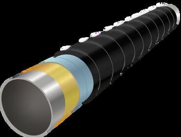 Антикоррозийная изоляция ВУС Основа: экструдированный полиэтилен, Тип