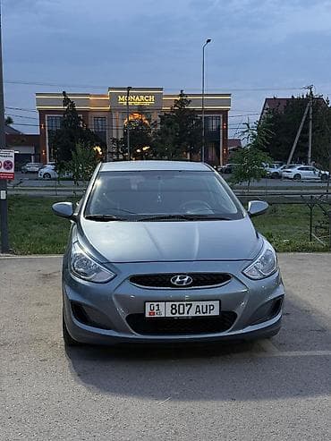 чере: Hyundai Accent: 2017 г., 1.4 л, Автомат, Бензин, Седан — 5