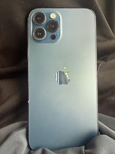 iphone 11 pro max: IPhone 12 Pro Max, Б/у, 256 ГБ, Pacific Blue, Защитное стекло, Чехол, Коробка, 100 % — 4