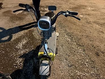 мапед: Электроскутер (городской мини-скутер) с широкой платформой и большим — 2