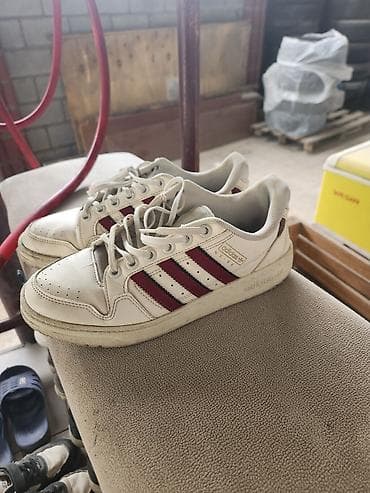 кожанные красовки: Кроссовки adidas Handball (винтажный силуэт) - Модель: adidas — 2
