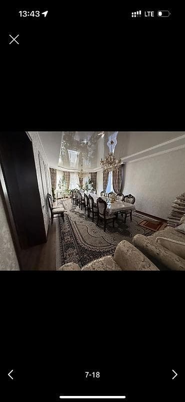 в районе кызыл аскер: 210 м², 6 комнат, Утепленный, Теплый пол, Балкон застеклен — 7
