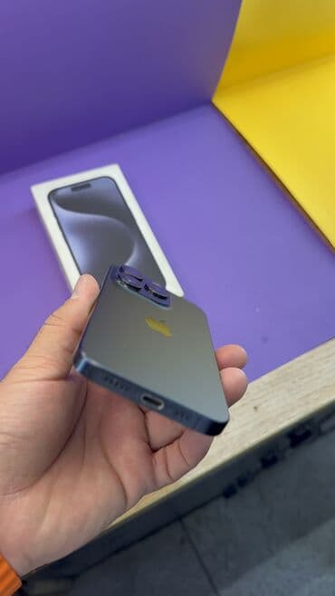 айфон pro mobile: IPhone 15 Pro, Б/у, 256 ГБ, Коробка, 93 % — 10