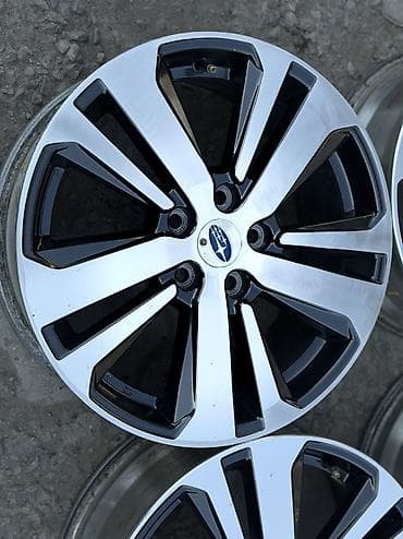 bbs diska: Литые Диски R 18 Subaru, Комплект, отверстий - 5, Б/у — 7